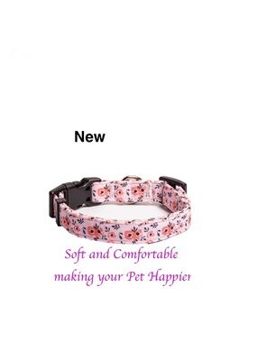 New Wiggle & Squeak floral dog collar ⭐️⭐️⭐️⭐️